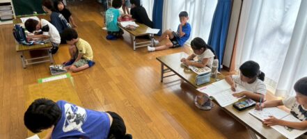 北学童の夏休みの過ごし方