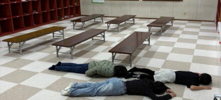 北学童の落合クラスの2Fカーペットを新調しました！